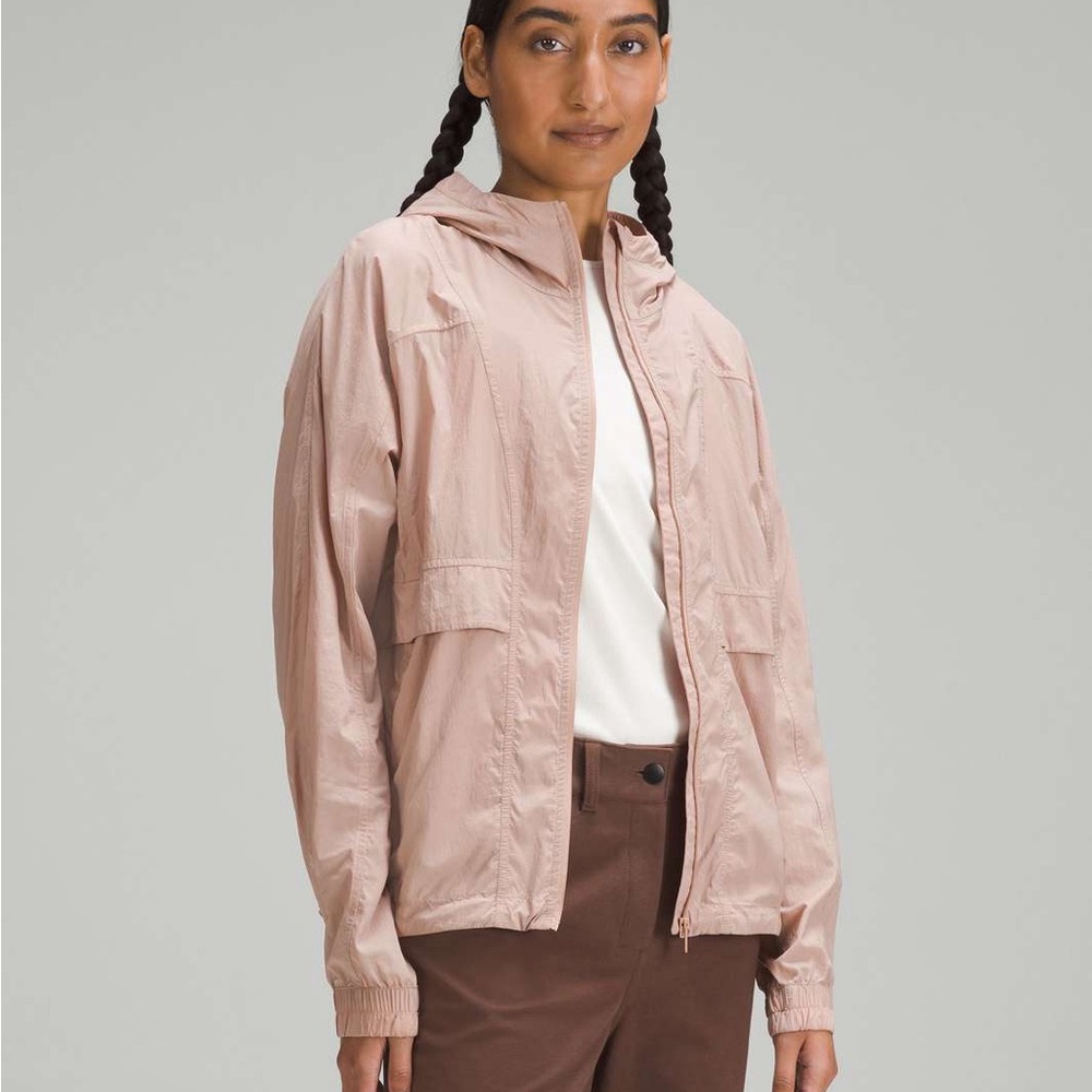 Lululemon Athletica HoodLite Pink Utility Jacket